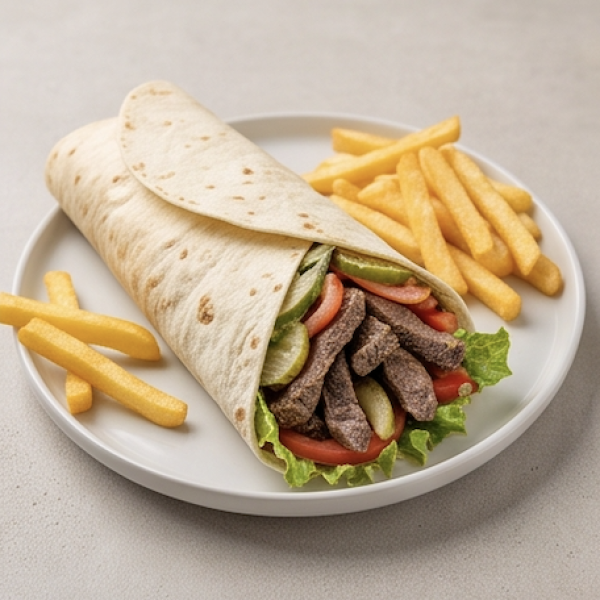 لفة شورما عجل