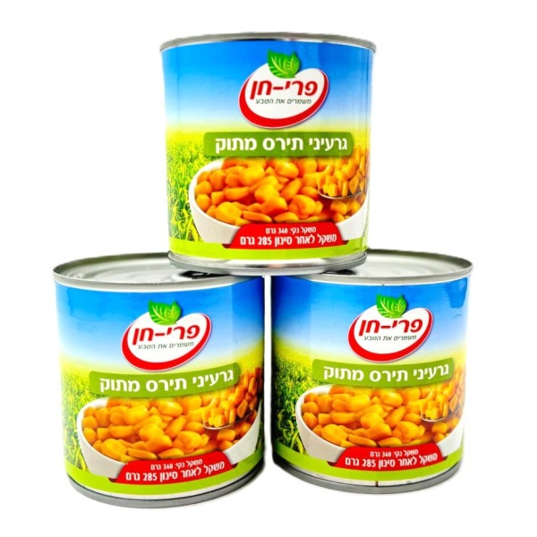 حبوب ذرة حلوة بري حين - 3 علب (285 غرام للحبة)