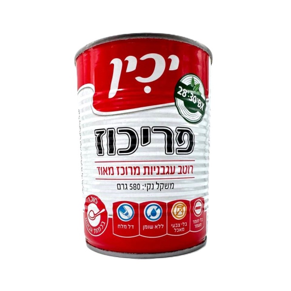 معجون طماطم مركز جداً يافين - 580 غرام