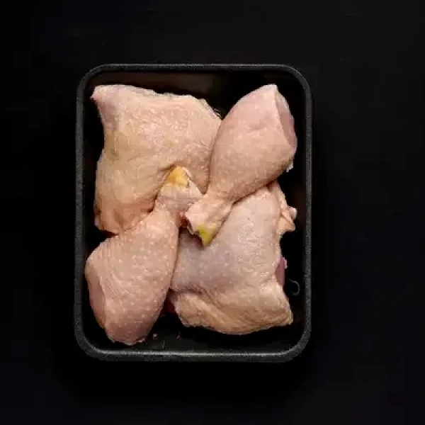 مجاش أفخاذ دجاج مقسومة (منظفة)