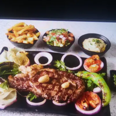 وجبه انتركوت بصحن
