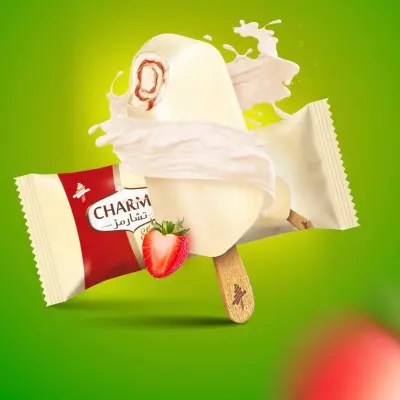 بوظة تشارمز بطعم التوت