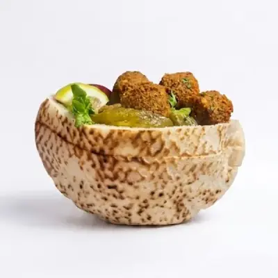 نص رغيف فلافل