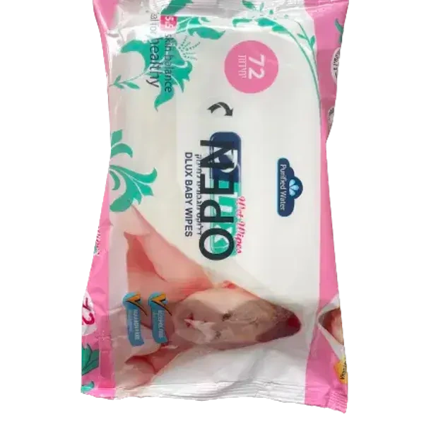 E מגבונים לחים