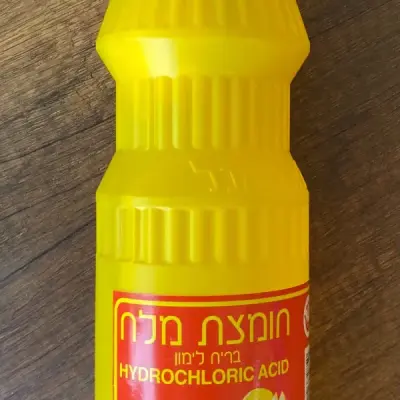 J חומצת מלח לימון
