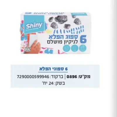 : כר 6 ספוג הפלא