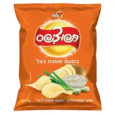 ציפס שמנת בצל
