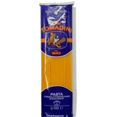 TOMADINI פסטה ספגטי 5 איטלקית – 500 גרם