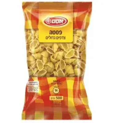 אסם פסטה צדפים גדולים – 500 גרם