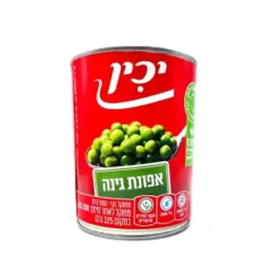 יכין אפונה גינה – 550 גרם