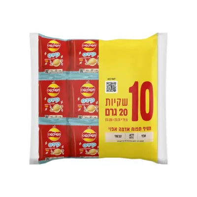 ציפס פאפס 10 יחידות