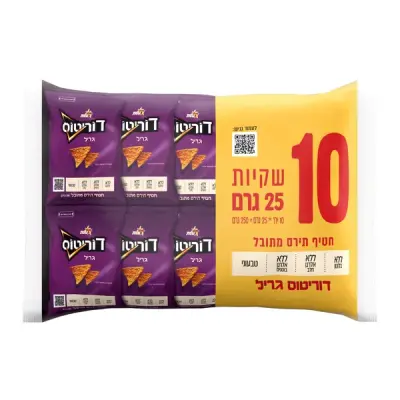 דוריטוס גריל 10 יחידות