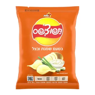 ציפס שמנת בצל