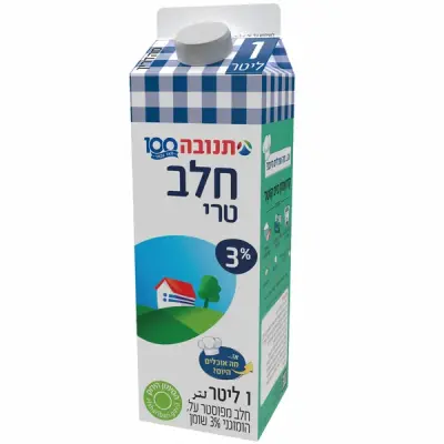 حليب تنوفا 3% دسم 1 لتر