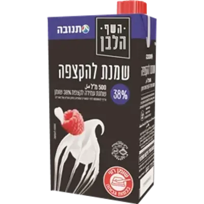 שמנת להקצפה 38%