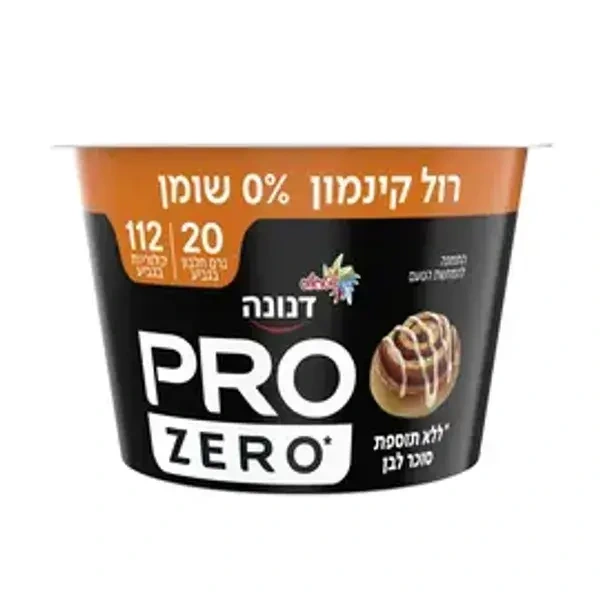 יוגורט חלבון פרו בטעם רול קינמון לת"ס