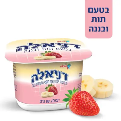 دانيلا فراولة موز 85غم
